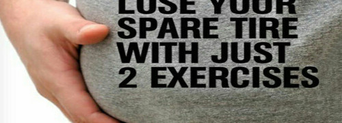 Lose Your Spare Tire With Just 2 Exercises